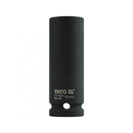 Головка ударная удлиненная 18 мм (1/2") YATO YT-1038