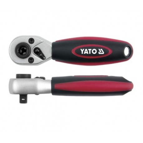 Ключ трещоточный для бит и головок 1/4" (72 зуба) YATO YT0331