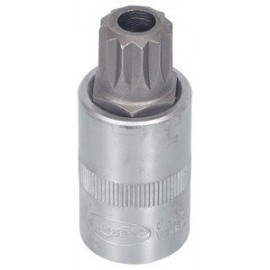 Вставка Spline M16 с головкой 1/2" ( 55 мм, с отверстием) АвтоДело