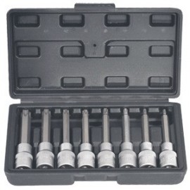 Набор вставок TORX 8 пр. (T20-T60 с гол. 1/2", 100 мм) АвтоДело