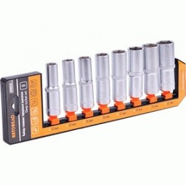 Набор головок удлиненных 8 предметов (1/2",12-22) АвтоДело 39852
