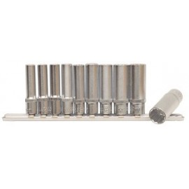 Набор головок удлиненных 10 предметов (1/4",4-13) АвтоДело 39843