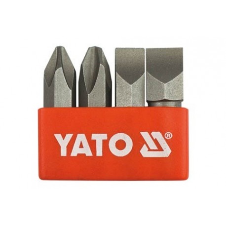 Набор насадок д/УДАРНОЙ отвертки (PH2,3 SL8.10х36мм) YATO