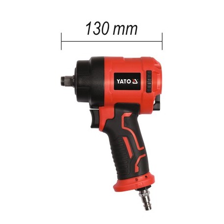 Пневмогайковерт 1200Нм (1/2") MINI YT-09515