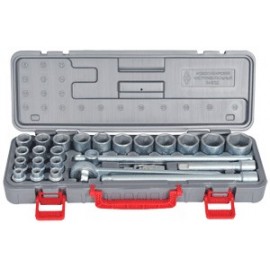 Набор головок 25 предметов № 4 (1/2",8-32) НИЗ 57023025