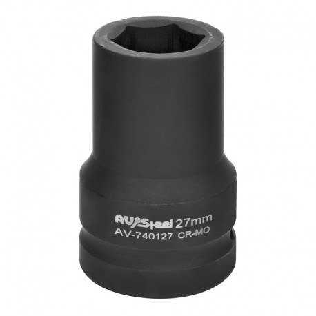 Головка ударная удлиненная 27 мм ( 1") AV-740127