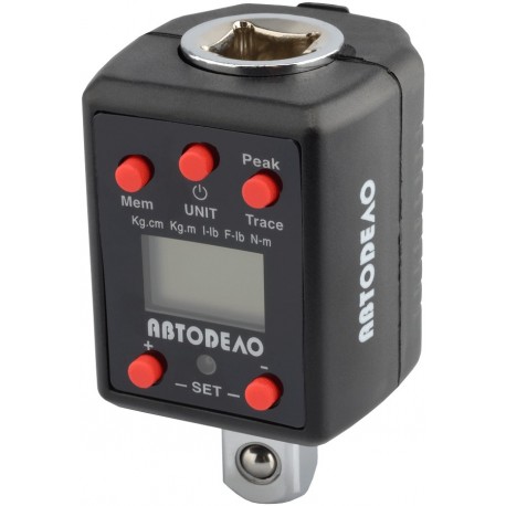 Ключ динамометрический цифровой 1/2" (40-200 Нм) АвтоДело 40321