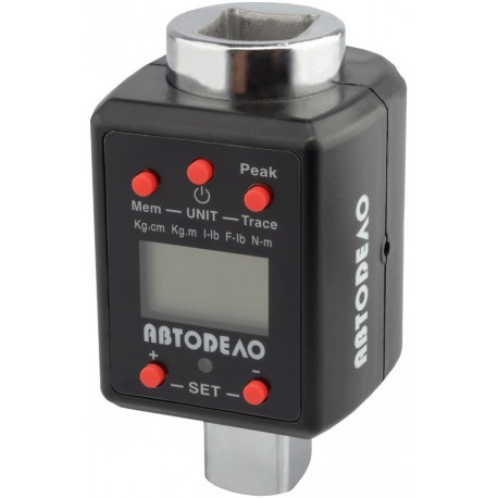 Ключ динамометрический цифровой 3/4" (100-500 Нм) АвтоДело 40334