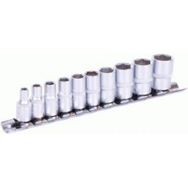 Набор головок 10 предметов (1/4",4-13) АвтоДело 39845