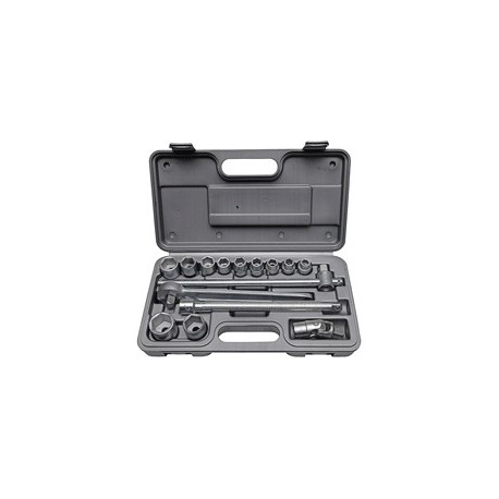 Набор головок 15 предметов № 2Г (1/2",10-27, шарнир) НИЗ 57091025