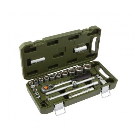 Набор головок 20 предметов (1/2",8-32+свечная) Дело Техники 620720