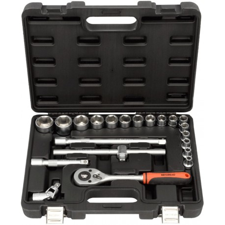 Набор головок 21 предмет (1/2",8-32) АвтоДело 39821