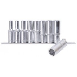 Набор головок удлиненных 9 предметов (1/2",8-22) АвтоДело 39836