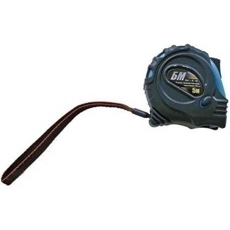 Рулетка 2 м "Каучук" с тремя фиксаторами 01112