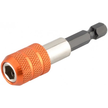 Держатель бит-вставок 1/4" с фиксатором магнитный L- 60мм АвтоДело 39659