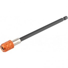 Держатель бит-вставок 1/4" с фиксатором магнитный L-150мм АвтоДело 39669