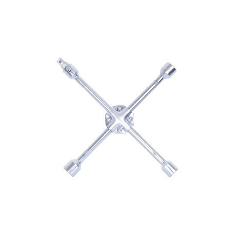 Ключ баллонный КРЕСТ 17х19х21Х22х1/2" усиленный АвтоДело 34418