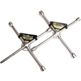 Ключ баллонный КРЕСТ 17х19х22х1/2" 330122