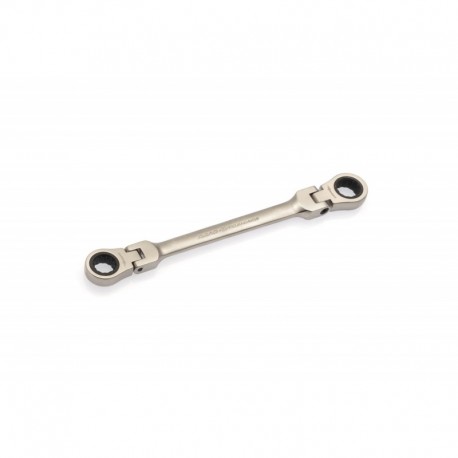 Ключ накидной трещоточный 17×19 шарнирный Дело Техники 515819