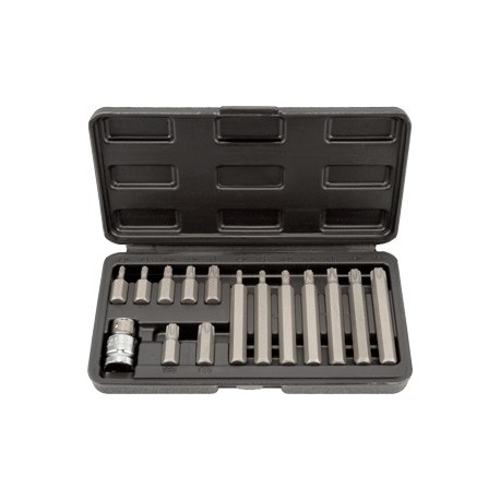 Набор вставок TORX 15 пр.(Т20-Т55) АвтоДело