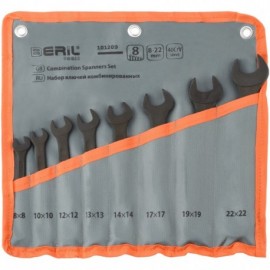 набор комбиниров. ключей 8шт.(8-22мм)(в сумке) BERIL 101209