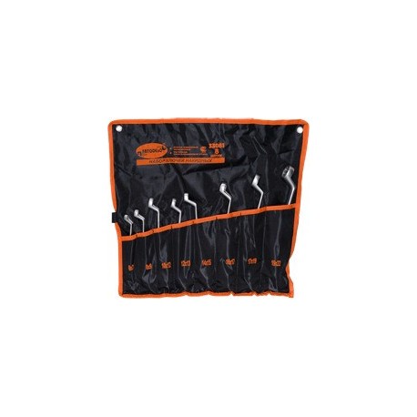 Набор накидных ключей ключей 8 предметов(6-22) АвтоДело (сумка) 33081