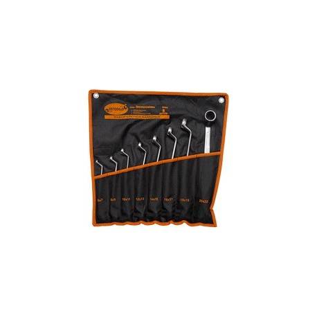 Набор накидных ключей ключей 8 предметов(6-22) АвтоДело ПРОФи (сумка) 38081