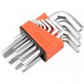 Набор шестигранников 12 пр. (1,5-14, CR-V, укороченные) АвтоDело 30344