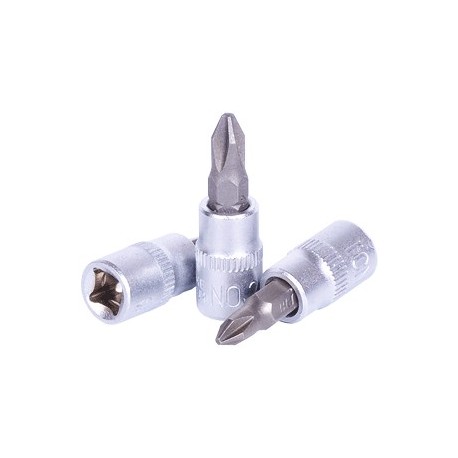 Вставка-бита крестовая PH1 с головкой 1/4" ( 38 мм) АвтоДело 39201