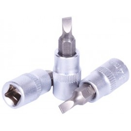 Вставка-бита шлицевая 4 мм с головкой 1/4" ( 38 мм) АвтоДело 39196