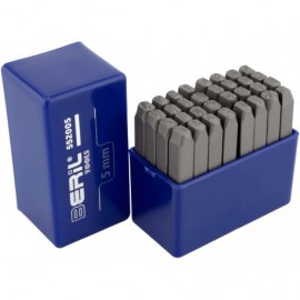 Клейма буквенные кириллица 5 мм (стальные) BERIL 552005