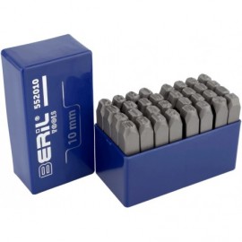 Клейма буквенные кириллица 10 мм (стальные) BERIL 552010