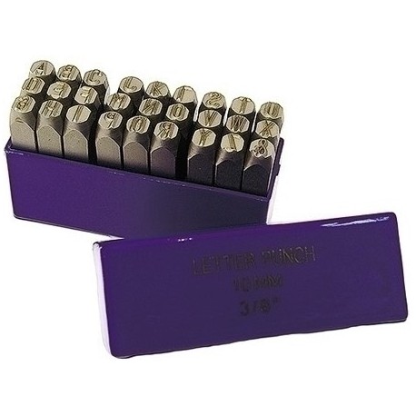 Клейма буквенные латиница 12 мм (стальные) 6502121