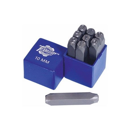 Клейма цифровые 3 мм (стальные) ТЕХМАШ 12873