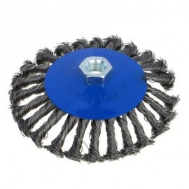 Корщетка-тарелка УШМ 125 витая М14х2 