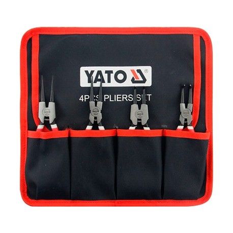 Набор съемников стопорных колец 180 мм 4 пр YATO YT-39615