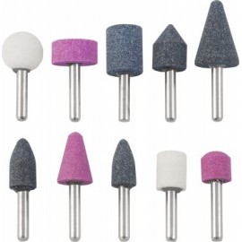 Набор шлифовальных насадок 10 предметов ф6 ммThorvik GSK10