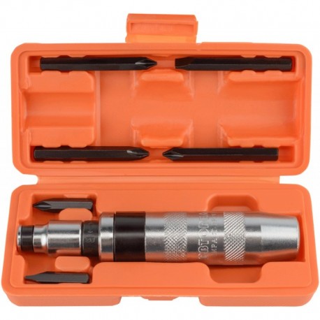 Отвертка ударная (6 насадок), хр. АвтоДело