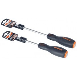 Отвертка шлицевая 200*8 ударная, 6 гр. стержень АвтоДело ПРОФи