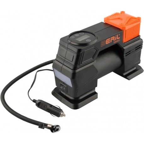 Автокомпрессор 12V Evr30/20D-15 (цифровой манометр+сумка) BERIL 999002