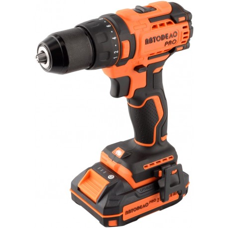 Аккумуляторная дрель-шуруповерт 40Нм 21V (в кейсе) АвтоDело PRO 46110