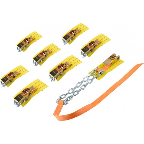 браслет противоскольжения R15-R19 комплект 8шт. в сумке (АвтоDело) 43136