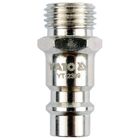 Быстрое соединение нипель 1/4" (6,3мм) внешняя резьба