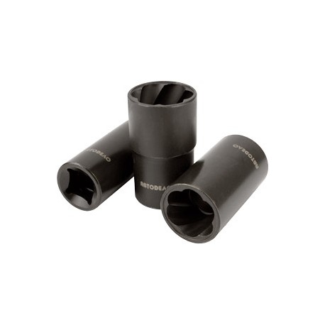 Головка ударная для поврежденного крепежа 19 мм (1/2") АвтоДело 40561