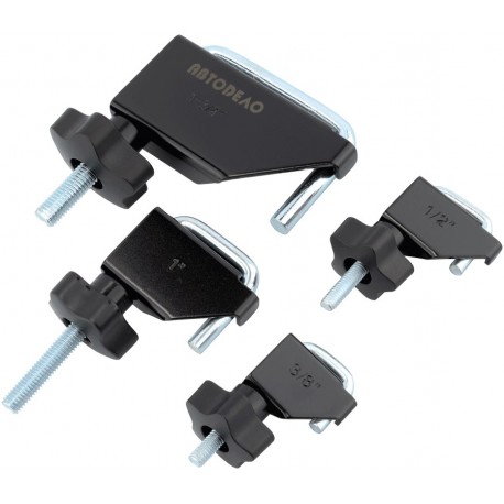 зажимы для шлангов D 10-45мм.(4 пр., металлические) АвтоDело 30404