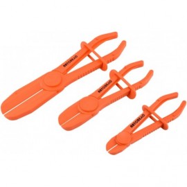 Зажимы для шлангов ф15-60мм (3 шт.с фиксатором) АвтоДело