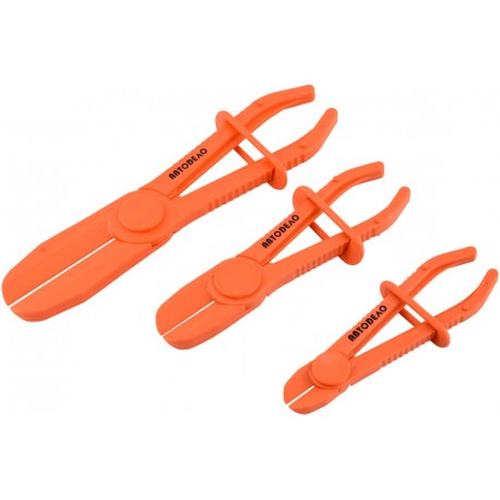 Зажимы для шлангов ф15-60мм (3 шт.с фиксатором) АвтоДело