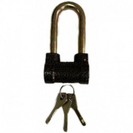 Замок навесной 50мм удлинённая дужка ( 3 ключа)