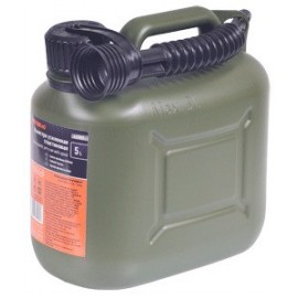 Канистра 5л.пластик ВП для ГСМ усиленная (с заливным устройством) АвтоДело