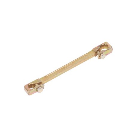 Ключ прокачки тормозов 10-13 ( 2 поджима) ТЕХНИК